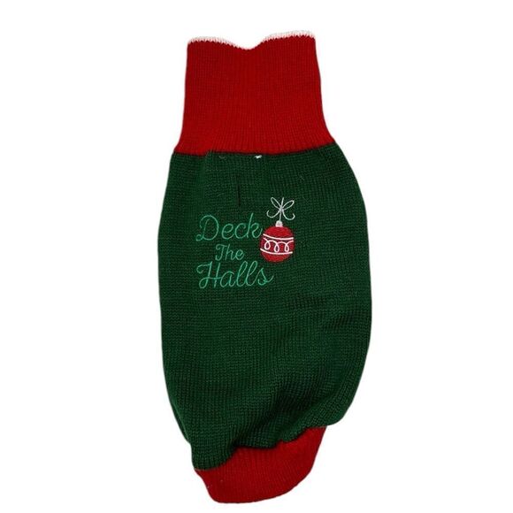 Ellen Degeneres ED “Deck The Halls” Dog Sweater. Size Medium. - Picture 2 of 10